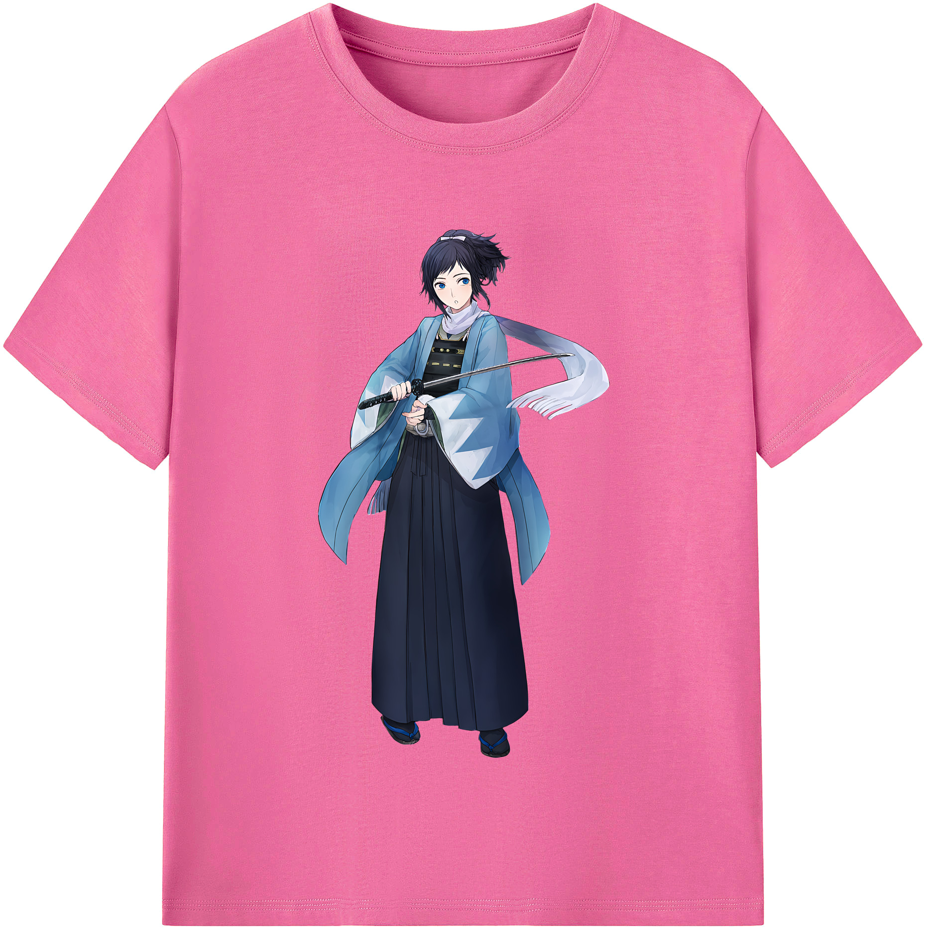 （画像用） 刀剣乱舞 Touken Ranbu レディースカジュアルプリントTシャツ（綿100％）
